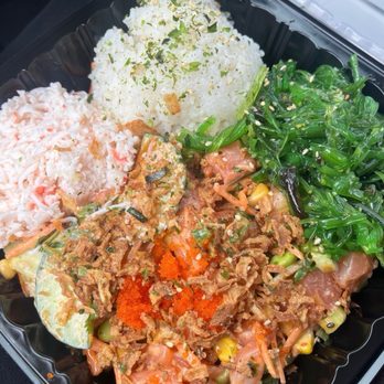 Sweet Salty Poke - Medium Bowl - Poke Near Me - Gardena, California Sweet Salty Poke - Medium Bowl - Poke Near Me - Gardena, California