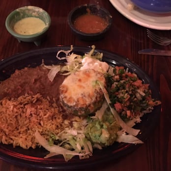 Celaya's Mexican Restaurant & Cantina - Stuffed Bell Pepper. Rice and beans - Mexican Near Me - Houston, Texas Celaya's Mexican Restaurant & Cantina - Stuffed Bell Pepper. Rice and beans - Mexican Near Me - Houston, Texas