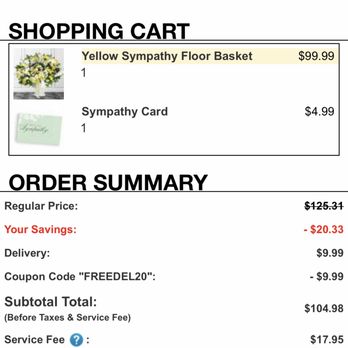 Avas Flowers - Didn't mind paying the services fee as it was for next-day delivery. Just wish the flowers looked like what i thought i was ordering. - Florists Near Me