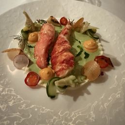 Poached Lobster