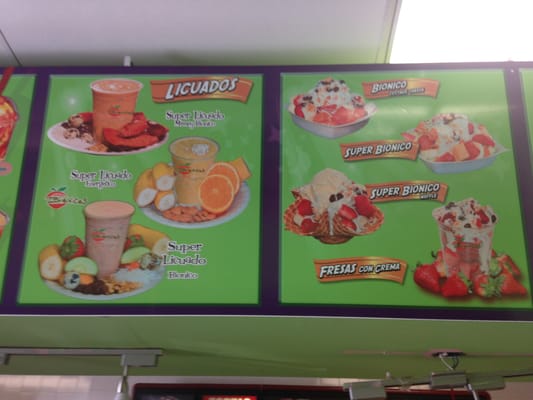 Menu photo 4 Super Bionicos Bell, CA Menu photo 4 Super Bionicos Bell, CA