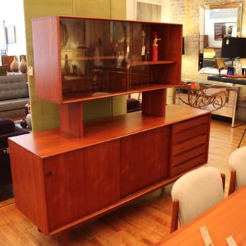 An Orange Moon - Mid Century Modern Credenzas. Danish Modern. Teak & Walnut vintage furniture of the highest quality always available. - Antiques Near Me - Chicago, Illinois