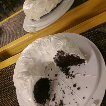 West Shore Grill - Chocolate fudge with vanilla icing. - American Near Me - Clifton, Texas West Shore Grill - Chocolate fudge with vanilla icing. - American Near Me - Clifton, Texas
