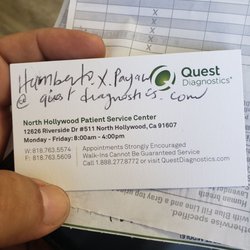 Quest Diagnostics - Manger info