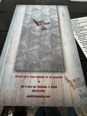 Menu photo 3 Neat Kitchen + Bar Westmont, IL Menu photo 3 Neat Kitchen + Bar Westmont, IL
