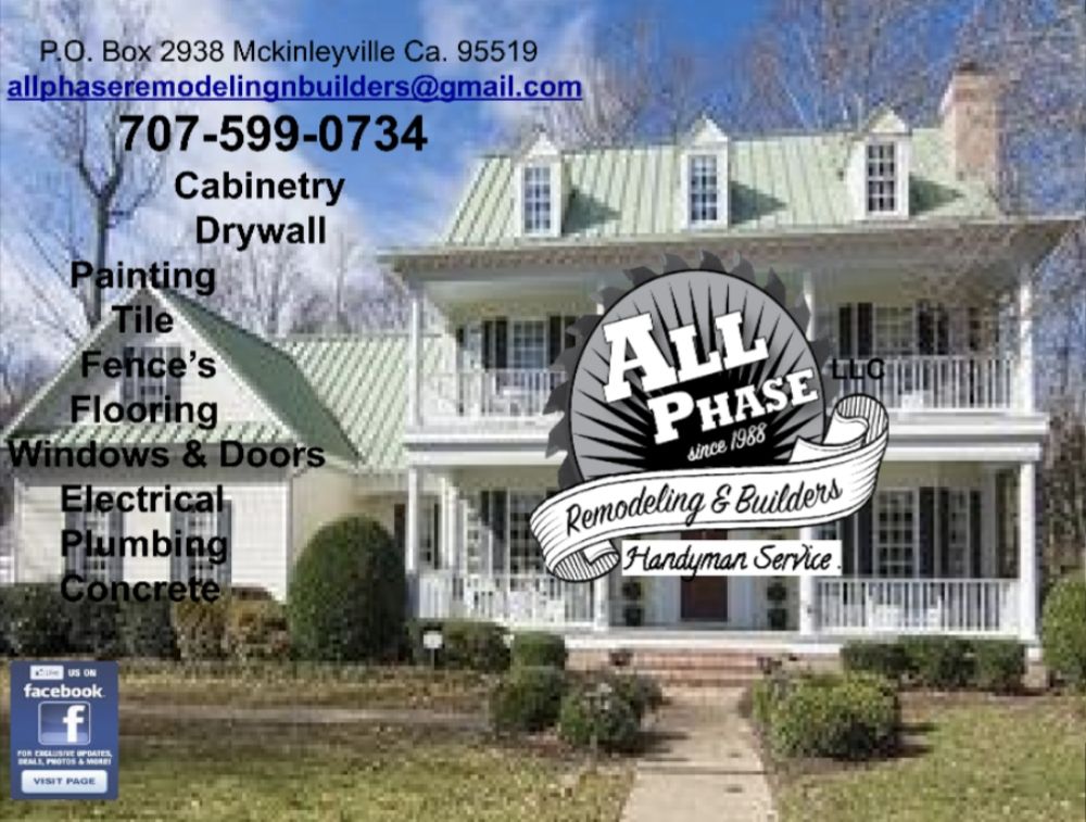 Slide of All Phase Remodeling & Builders