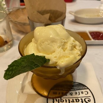 Starlight Cafe - Saffron ice cream was weird - New American Near Me - Greenville, North Carolina