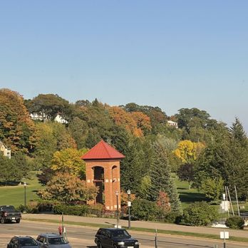 The Vierling - a clock tower in the middle of a parking lot - American Near Me - Marquette, Michigan The Vierling - a clock tower in the middle of a parking lot - American Near Me - Marquette, Michigan