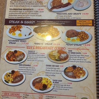 Ely’s Restaurant - Menu - Breakfast & Brunch Near Me - Henderson, Nevada