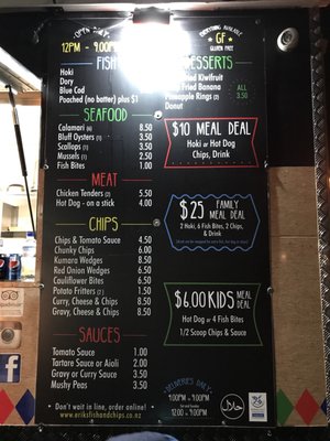 Menu photo 3 Erik's Fish & Chips Queenstown, OTA Menu photo 3 Erik's Fish & Chips Queenstown, OTA
