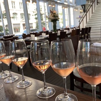 Zaytinya - Two flights of rosé - Greek Near Me - Washington, DC, District of Columbia