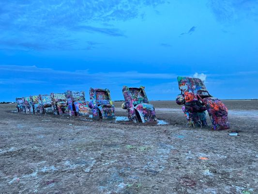 Cadillac Ranch by null