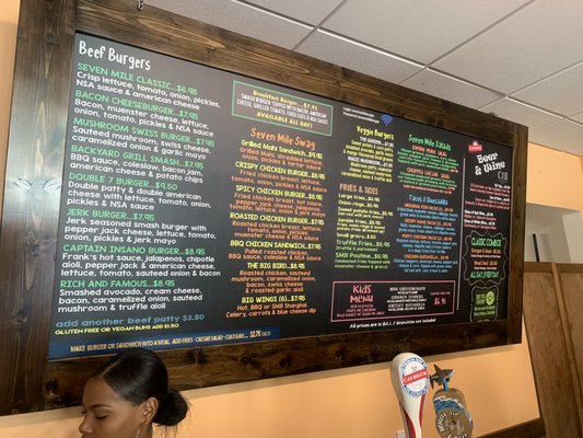 Menu photo 2 Seven Mile Burger Grand Cayman, FL Menu photo 2 Seven Mile Burger Grand Cayman, FL