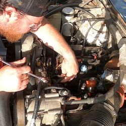 Elite OnSite Mechanical Repair - Powerstroke Turbo Diesel Fuel Line replacement.
