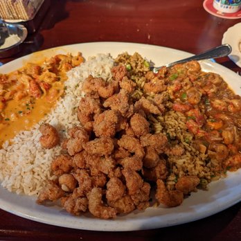 Pappadeaux Seafood Kitchen - Crawfish Trio!! - Seafood Near Me - Beaumont, Texas Pappadeaux Seafood Kitchen - Crawfish Trio!! - Seafood Near Me - Beaumont, Texas