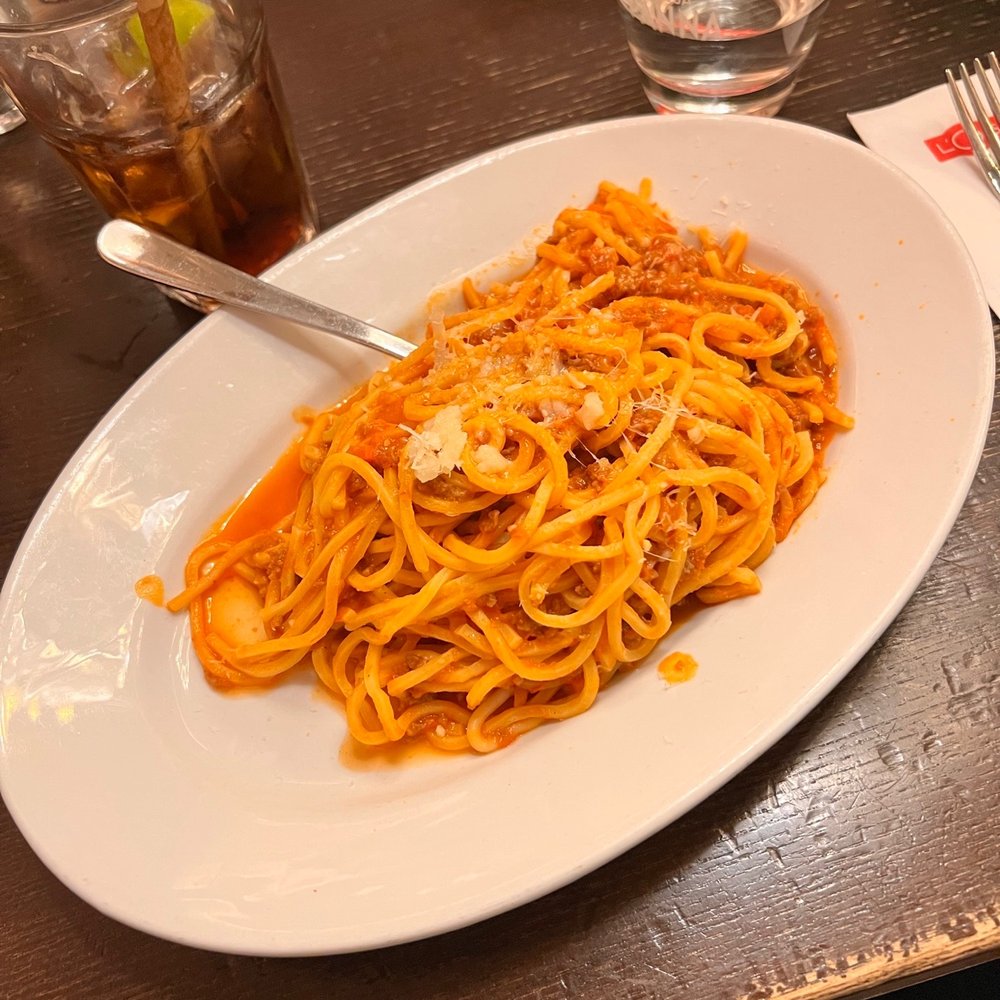 Their spaghetti bolognese is the best and as authentic as you can get Their spaghetti bolognese is the best and as authentic as you can get