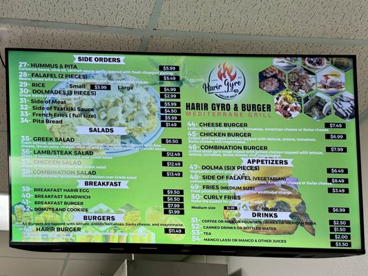 Menu photo 3 Harir Gyro & Burger Orangevale, CA