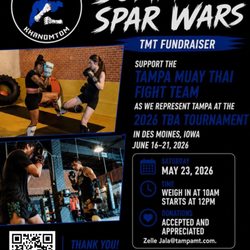 Tampa Muay Thai - Level Up Certification Seminar & Spar Wars! Sat May 23.  All classes cancelled just for this day.