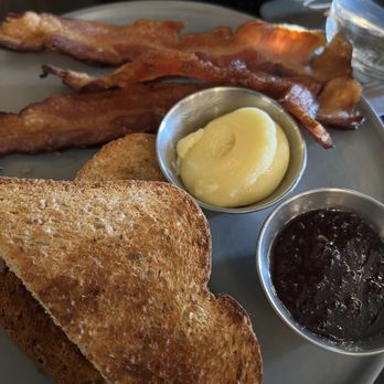 Henley - Wheat Toast & Jam and Smoked Bacon - New American Near Me - Nashville, Tennessee Henley - Wheat Toast & Jam and Smoked Bacon - New American Near Me - Nashville, Tennessee