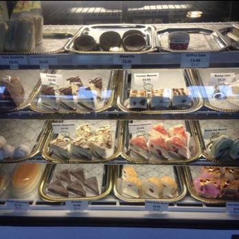 Aroma Corner - The dessert case. They tend to be milder in flavor than you'd think. - Coffee & Tea Near Me - Jacksonville, Florida Aroma Corner - The dessert case. They tend to be milder in flavor than you'd think. - Coffee & Tea Near Me - Jacksonville, Florida
