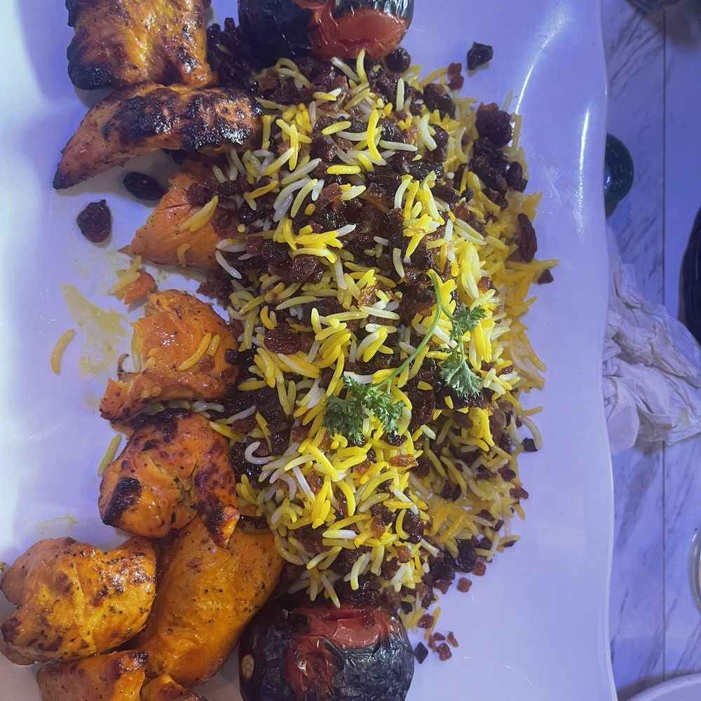 Kababi Cafe By Kuluck - Chicken and Lentil rice !! Tasty - Persian/Iranian Near Me - Sunrise, Florida