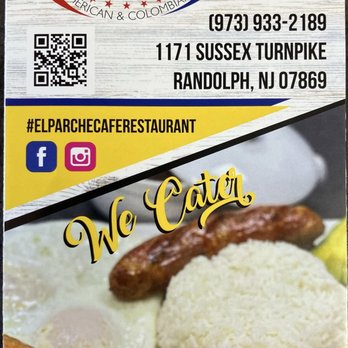 El Parche Cafe Restaurant - Menu cover - Salad Near Me - Randolph, New Jersey