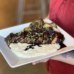 Scratch Kitchen & Cocktails - Coffee crusted pork loin