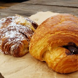 Pâtisserie Ambroise - Almond Croissant and Chocolate Croissant