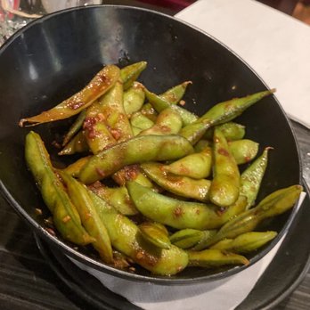 Miyako - spicy chipotle Edamame. wasn't very chipotle tasting - Japanese Near Me - Houston, Texas Miyako - spicy chipotle Edamame. wasn't very chipotle tasting - Japanese Near Me - Houston, Texas