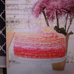 Anne Keller Cakes - Ombre 1st birthday cake