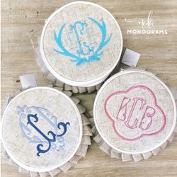 NOLA Monograms - Custom Jewelry rounds available in store