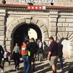 Zamek Pieskowa Skała - Entrance