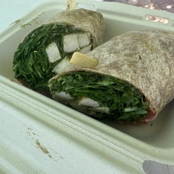 Paradeco Coffee Roasters - Chicken Pesto Wrap - Breakfast & Brunch Near Me - St. Petersburg, Florida Paradeco Coffee Roasters - Chicken Pesto Wrap - Breakfast & Brunch Near Me - St. Petersburg, Florida
