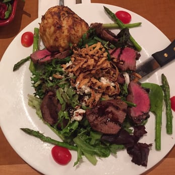 Leelynn's - Steak salad with 3.5 oz crab cake add on. Amazing!! - Lounges Near Me - Ellicott City, Maryland