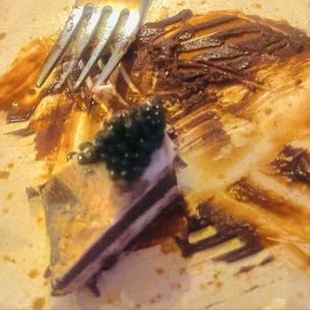 Clean Slate Eatery - Optional dessert of banana, chocolate & caviar - Vegetarian Near Me - West Dennis, Massachusetts