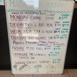 Cascada la Golondrina - Daily Specials