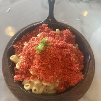 The Dive Oyster Bar - HOT CHEETOS TRUFFLE MAC - Seafood Near Me - San Jose, California