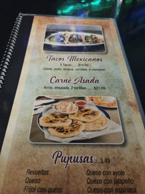 Menu photo 1 Pansa Llena Silver Spring, MD