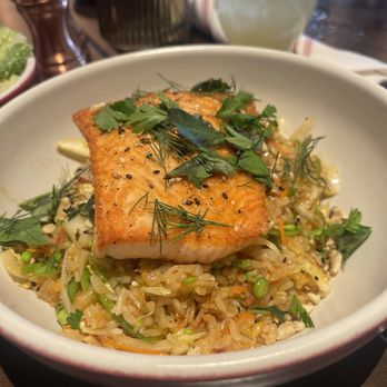 Culinary Dropout - Salmon Fried Rice - New American Near Me - Atlanta, Georgia Culinary Dropout - Salmon Fried Rice - New American Near Me - Atlanta, Georgia
