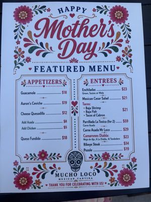 Menu photo 3 Mucho Loco Mexican Cantina Las Vegas, NV
