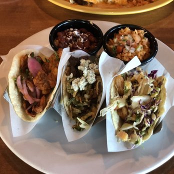 Cocina Madrigal - 1st three tacos on menu! Yes you can mix and match - Tacos Near Me - Phoenix, Arizona