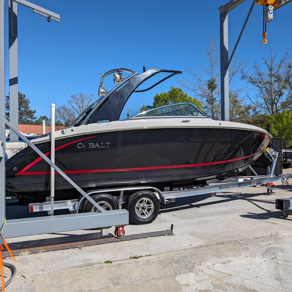 Rambo Marine - Birmingham - Our new (to us) boat on the trailer Rambo Marine provided to us. - Boat Dealers Near Me - Westover, Alabama Rambo Marine - Birmingham - Our new (to us) boat on the trailer Rambo Marine provided to us. - Boat Dealers Near Me - Westover, Alabama