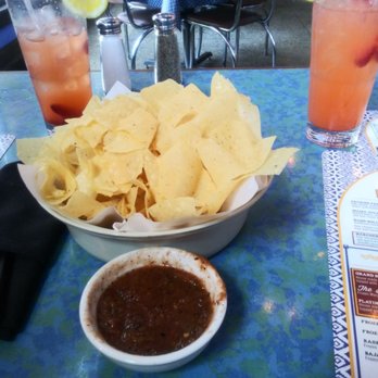 Uncle Julio's - House chips and salsa with strawberry lemonades - Tex-Mex Near Me - Woodbridge, Virginia Uncle Julio's - House chips and salsa with strawberry lemonades - Tex-Mex Near Me - Woodbridge, Virginia