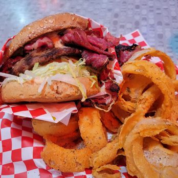 P And G Burgers - Pastrami Burger Meal $15.99, with whole wheat bun option. (08/18/2025) - Burgers Near Me - Colton, California