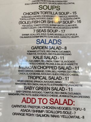 Menu photo 3 Señor Fish Los Angeles, CA