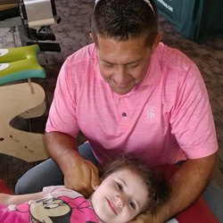 AAC Family Wellness Centers - Dr D adjusting the Kiro kid