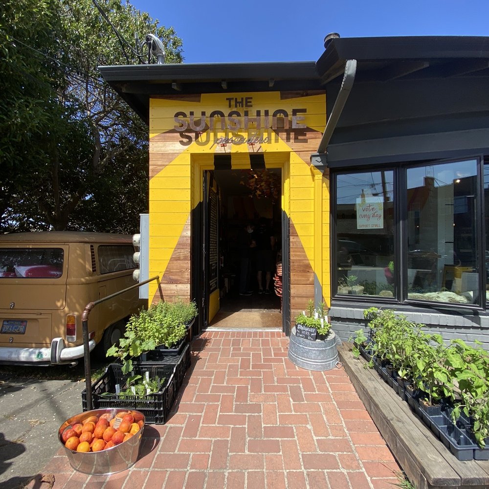 The Sunshine - Adorable front door. - Gluten-Free Near Me - Pescadero, California The Sunshine - Adorable front door. - Gluten-Free Near Me - Pescadero, California