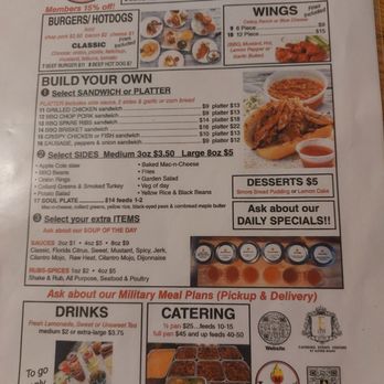 American Legion Post 35 - Menu - Veterans Organizations Near Me - Mount Dora, Florida