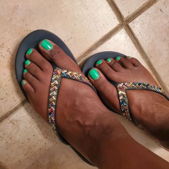 Emmie Nail Bar - Green toenails a first - Nail Salons Near Me - Chandler, Arizona Emmie Nail Bar - Green toenails a first - Nail Salons Near Me - Chandler, Arizona