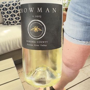 Bowman Cellars - The Sauvignon Blanc - Wine Tasting Room Near Me - Graton, California